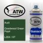 Preview: Audi, Goodwood Green Pearl, LZ6X / 6T: 400ml Sprühdose, von ATW Autoteile West.